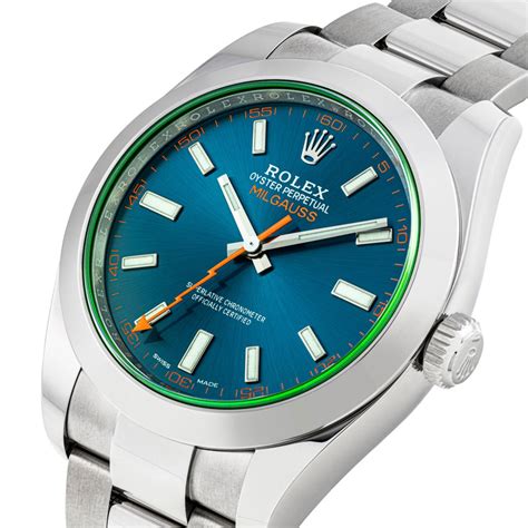 rolex oyster perpetual milgauss prezzo usato|Rolex Milgauss 116400gv price.